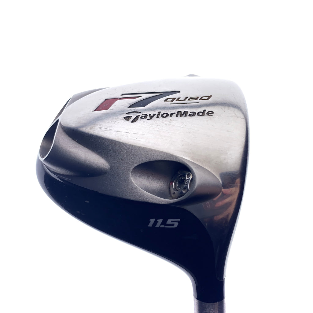 [TIGER TEST] Used TaylorMade R7 Quad Driver / 11.5 Degrees / Regular Flex