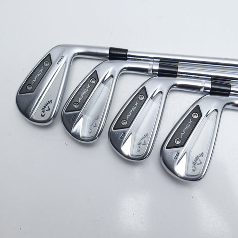 TOUR ISSUE Callaway Apex CB and Apex Pro 24 Combo Set / 4 - PW + AW / Stiff Flex