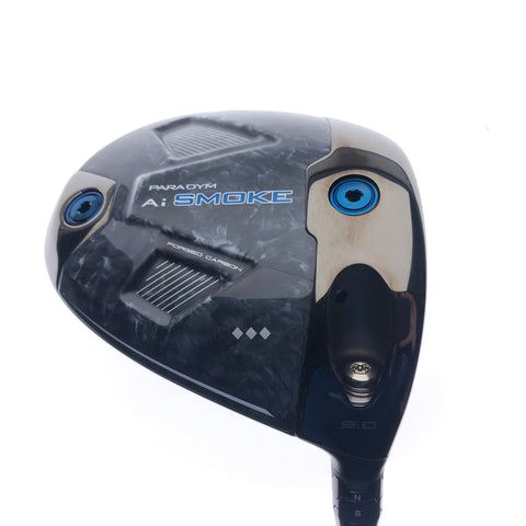 TOUR ISSUE Callaway Paradym Ai Smoke TD Driver / 9 Degrees / 1K Pro Blue TX Flex