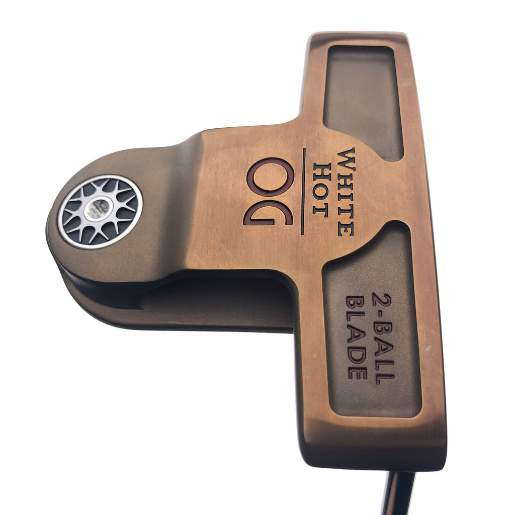 TOUR ISSUE Odyssey White Hot OG 2-Ball Blade Butane Finish Putter / 33 Inches