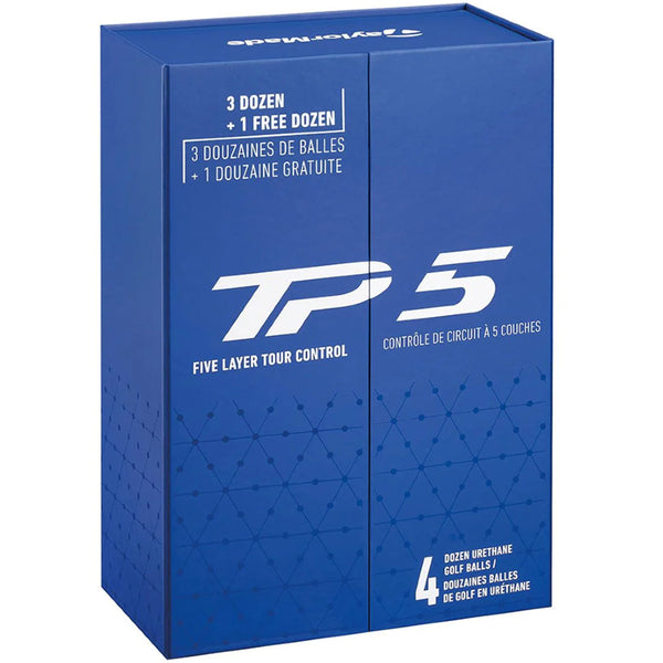 TaylorMade 2025 TP5 and TP5x 3 for 4 Dozen Balls