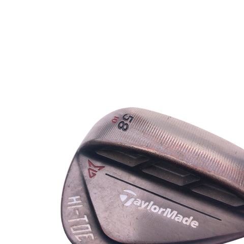 TaylorMade Hi-Toe RAW Lob Wedge / 58 Degrees / KBS C-Taper 120 Stiff Flex