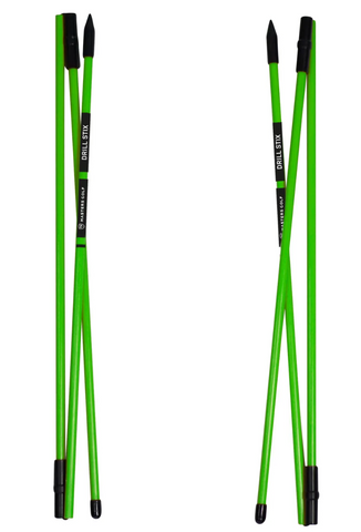 Masters Alignment Tri Fold Drill Stix - Replay Golf 