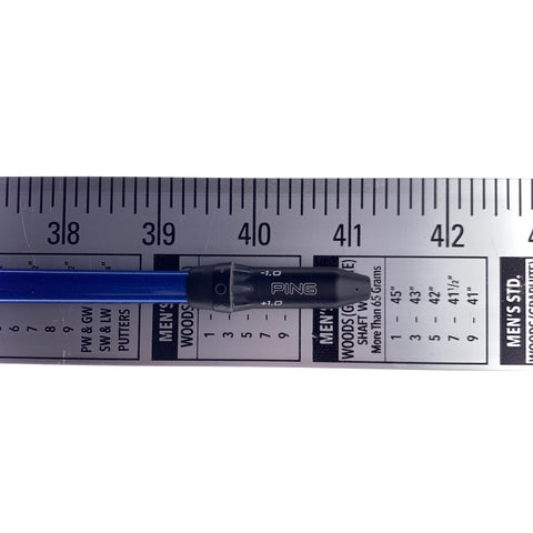 Used Accra GX Blue 100F M3 Fairway Shaft / Regular Flex / PING Gen 3 Adapter