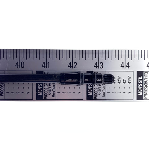 Used Accra TZ5 Proto 75 M5 Driver Shaft / X-Stiff Flex / TaylorMade Gen2 Adapter