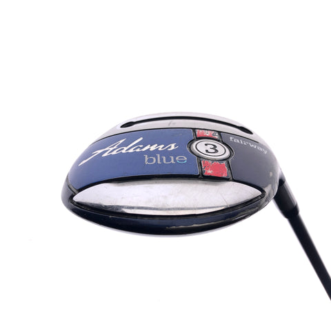 Used Adams Blue 2015 3 Fairway Wood / 15 Degrees / Lite Flex
