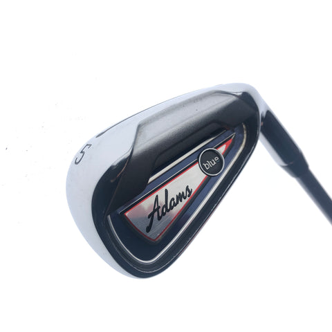 Used Adams Blue 2015 5 Iron / 24 Degrees / Soft Regular Flex