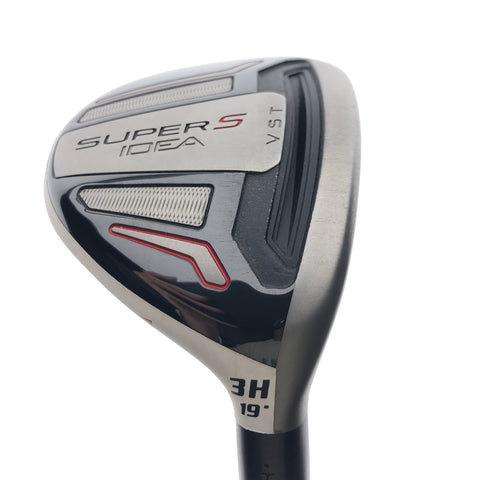 Used Adams Golf Super S Idea VST 3 Hybrid / 19 Degrees / Stiff Flex
