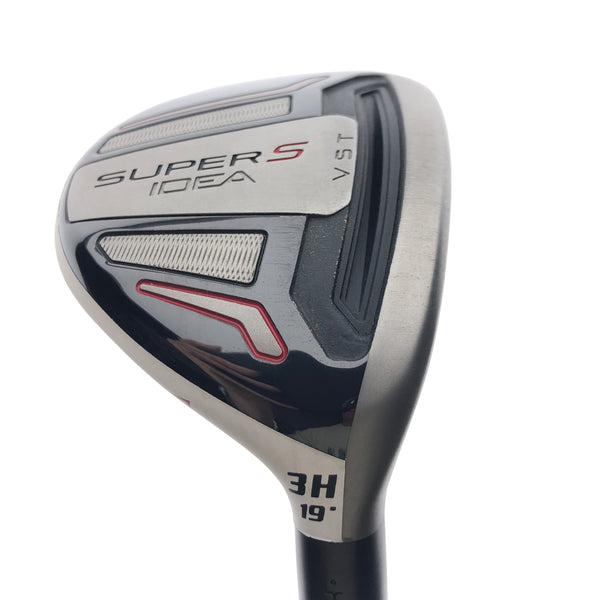 Used Adams Golf Super S Idea VST 3 Hybrid / 19 Degrees / Stiff Flex
