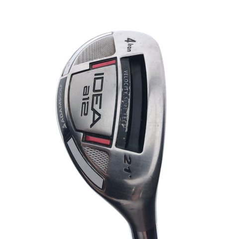 Used Adams Idea A12 4 Hybrid / 21.0 Degrees / Stiff Flex