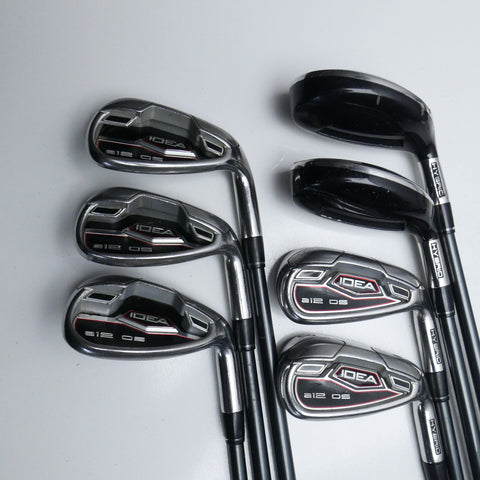 Used Adams Idea A12 OS Iron Set / 5 - SW / Lite Flex