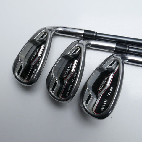 Used Adams Idea A12 OS Iron Set / 5 - SW / Lite Flex