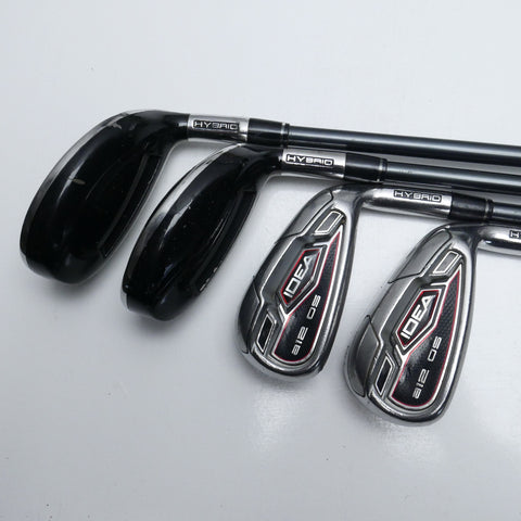 Used Adams Idea A12 OS Iron Set / 5 - SW / Lite Flex