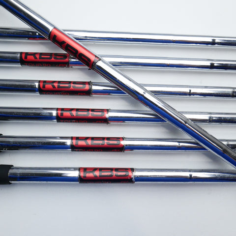 Used Adams Idea Black CB3 Iron Set / 4 - PW / Regular Flex