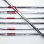 Used Adams Idea Black CB3 Iron Set / 4 - PW / Regular Flex