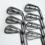 Used Adams Idea Black CB3 Iron Set / 4 - PW / Regular Flex