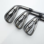 Used Adams Idea Black CB3 Iron Set / 4 - PW / Regular Flex