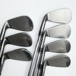 Used Adams Idea Black CB3 Iron Set / 4 - PW / Regular Flex