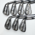 Used Adams Idea Black CB3 Iron Set / 4 - PW / Regular Flex