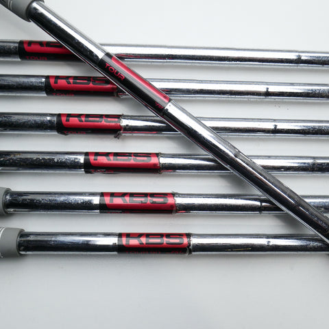 Used Adams Idea Pro Black CB2 Iron Set / 4 - PW / Regular Flex