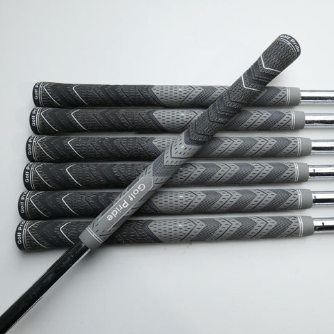 Used Adams Idea Pro Black CB2 Iron Set / 4 - PW / Regular Flex