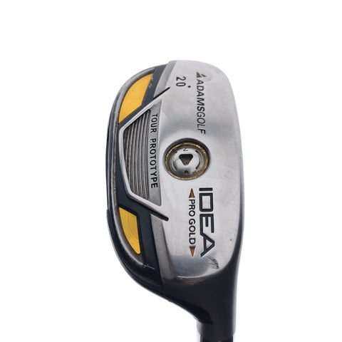 Used Adams Idea Pro Gold 3 Hybrid / 20.0 Degrees / Stiff Flex