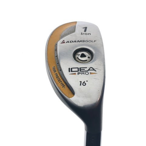 Used Adams Idea Pro Tour Prototype 1 Hybrid / 16 Degrees / Stiff Flex