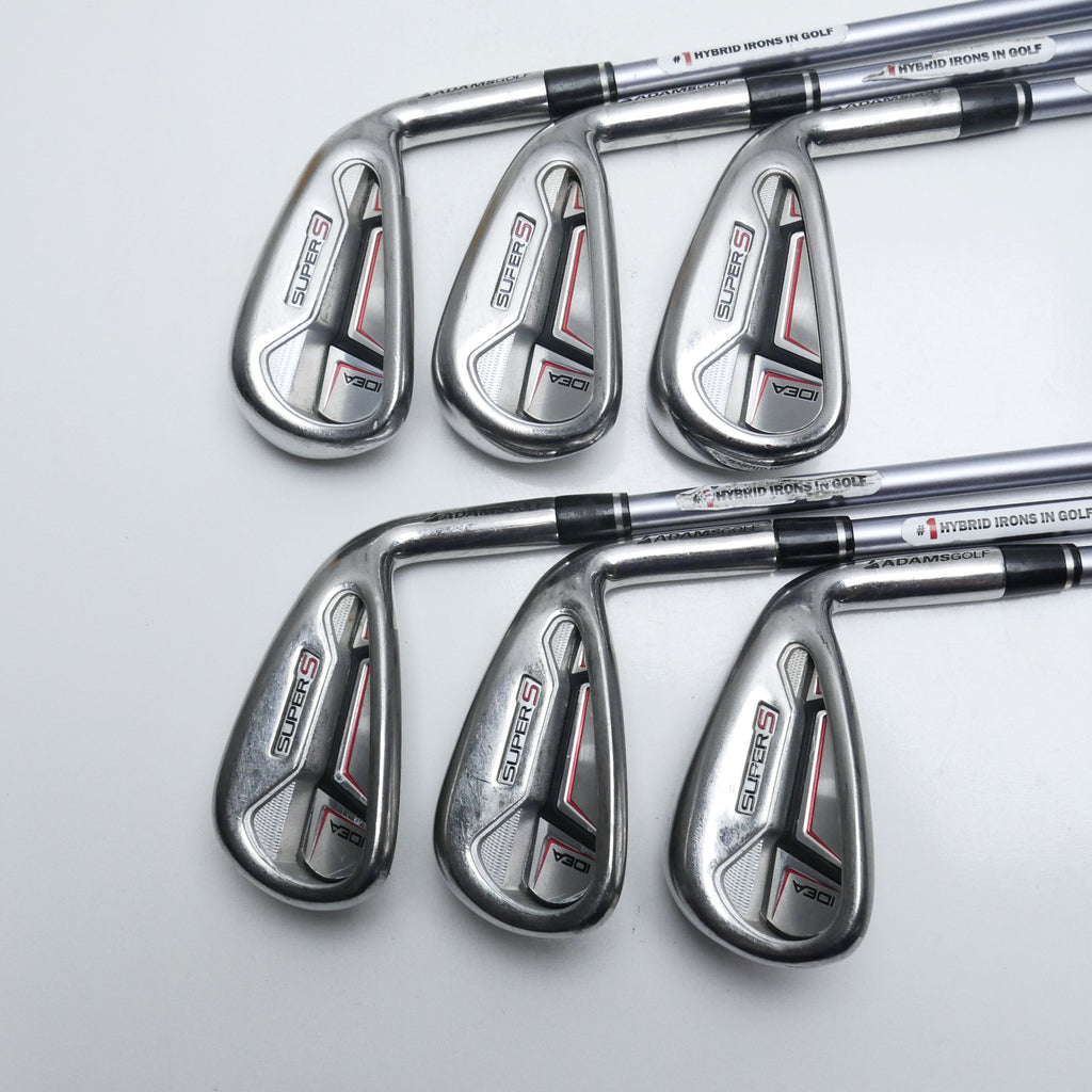 Used Adams Idea Super S Iron Set / 5 - PW / Stiff Flex
