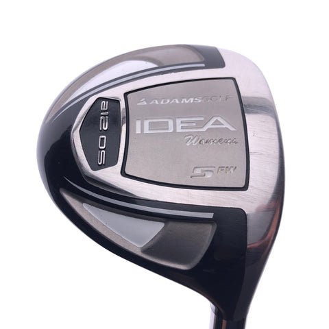 Used Adams Idea a12 OS 5 Fairway Wood / 18 Degrees / Ladies Flex