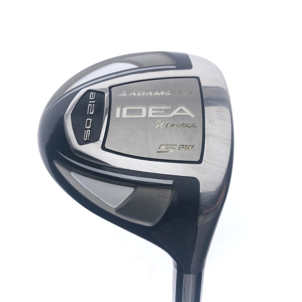 Used Adams Idea a12 OS 5 Fairway Wood / 18 Degrees / Ladies Flex