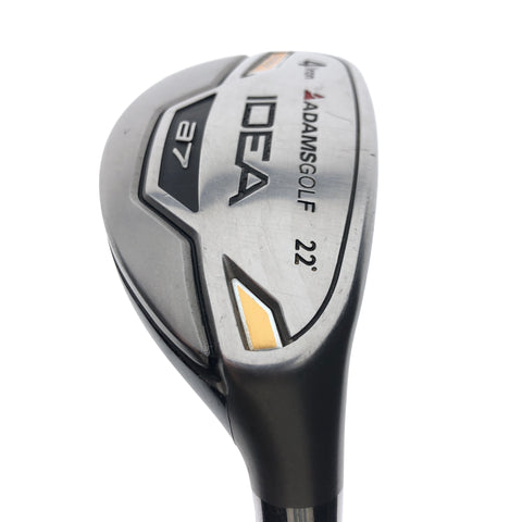 Used Adams Idea a7 4 Hybrid / 22 Degrees / Regular Flex