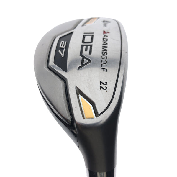 Used Adams Idea a7 4 Hybrid / 22 Degrees / Regular Flex