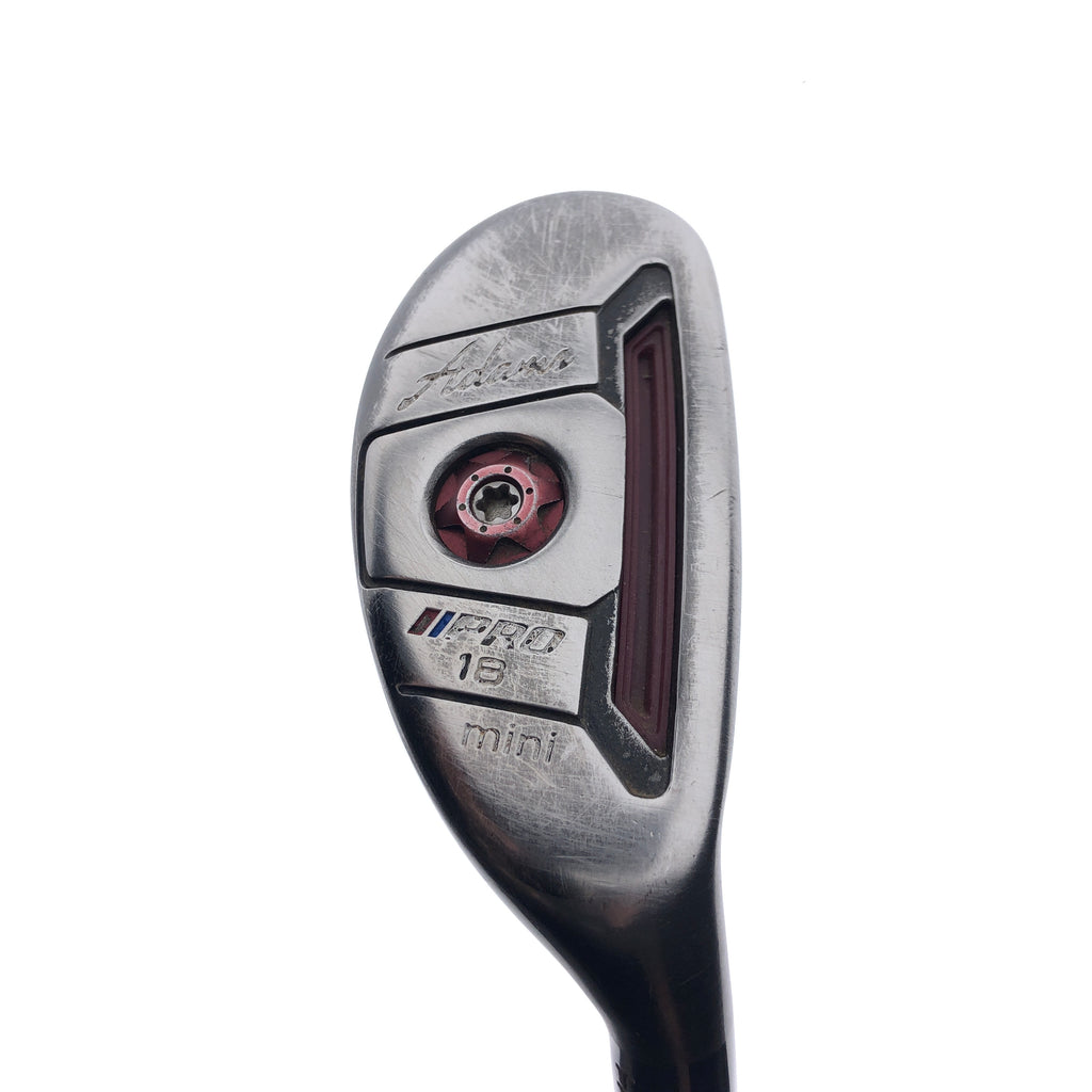 Used Adams Pro Mini 2014 2 Hybrid / 18.0 Degrees / Stiff Flex
