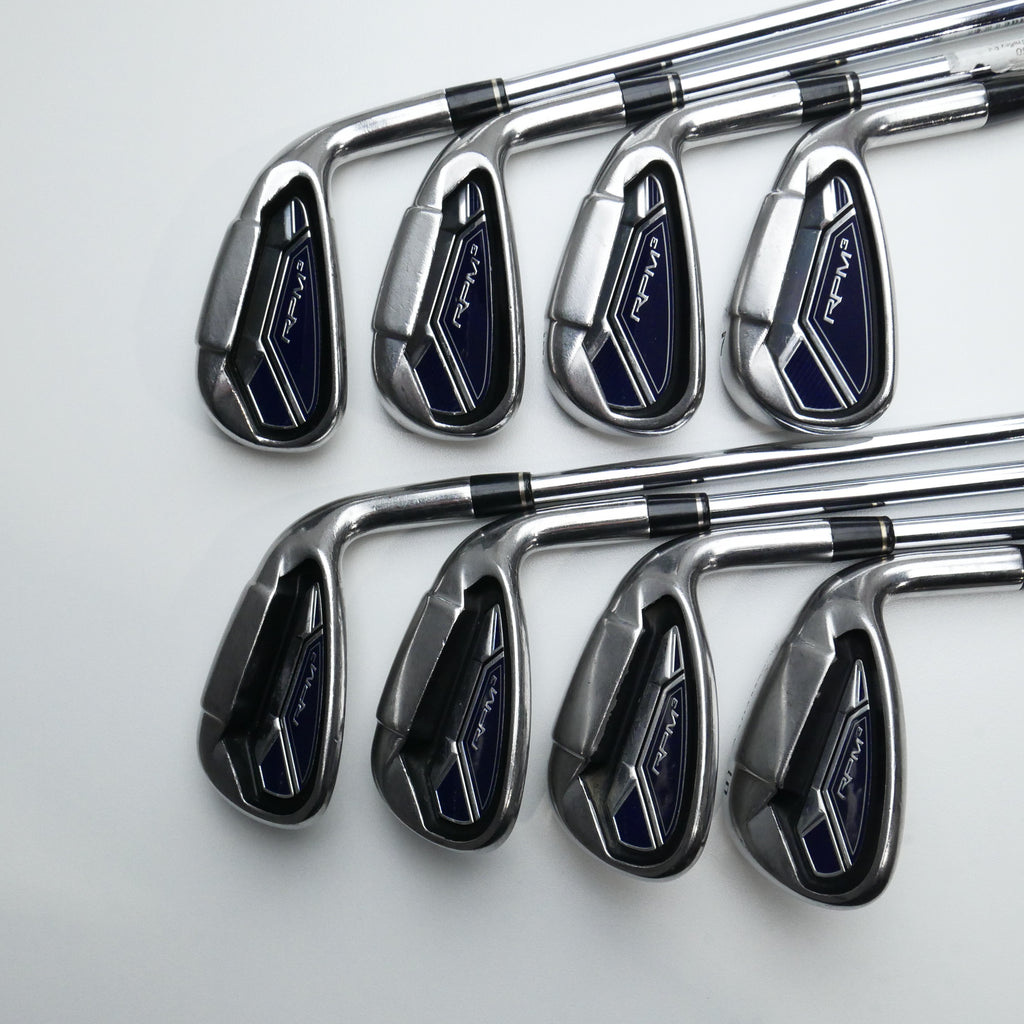 Used Adams RPM3 Iron Set / 4 - PW + GW / Regular Flex