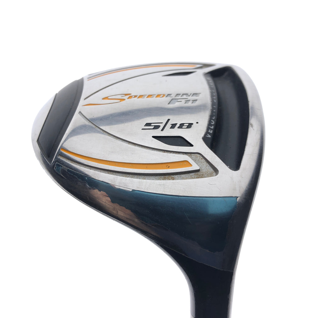 Used Adams Speedline F11 Stainless Steel 5 Fairway Wood / 18 Deg / Regular Flex