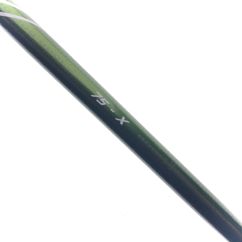 Used Aldila NV Green 75 Driver Shaft / X-Stiff Flex / TaylorMade Gen 2 Adapter