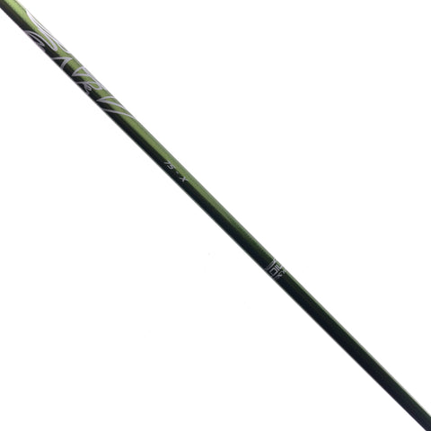 Used Aldila NV Green 75 Driver Shaft / X-Stiff Flex / TaylorMade Gen 2 Adapter