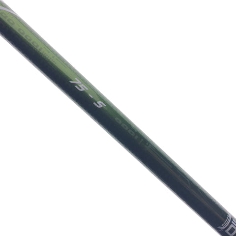 Used Aldila NV Green 75 S Fairway Shaft / Stiff Flex / PXG Adapter