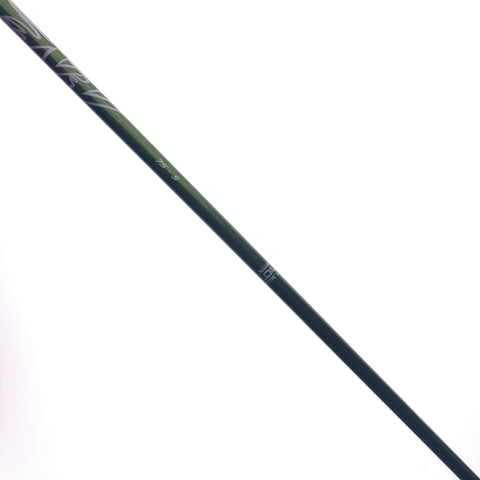 Used Aldila NV Green 75 S Fairway Shaft / Stiff Flex / PXG Adapter