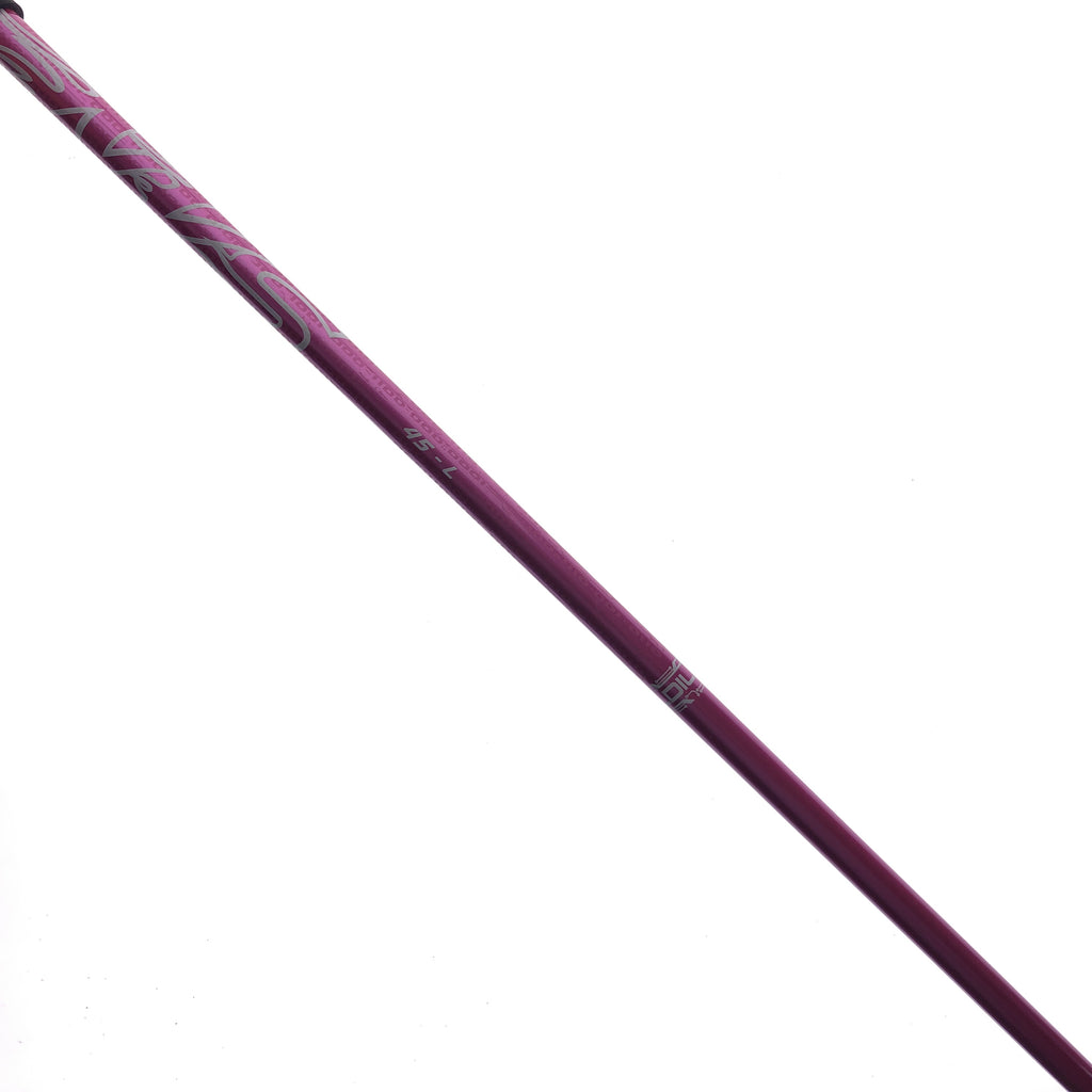 Used Aldila NVS Pink 45-L Driver Shaft / Ladies Flex / PXG Adapter