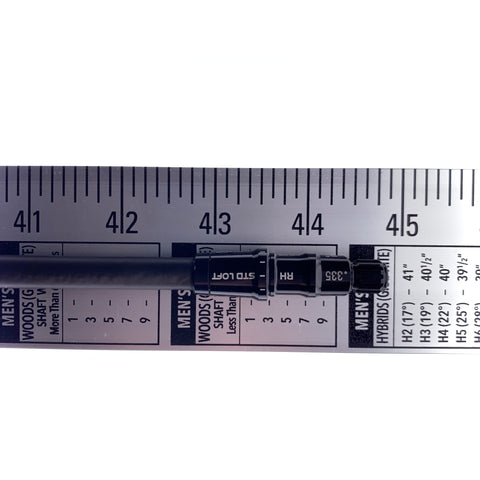 Used Aldila RIP Alpha 70 Driver Shaft / X-Stiff Flex / TaylorMade Gen 2 Adapter