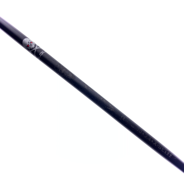 Used Aldila RIP Alpha 70 Driver Shaft / X-Stiff Flex / TaylorMade Gen 2 Adapter