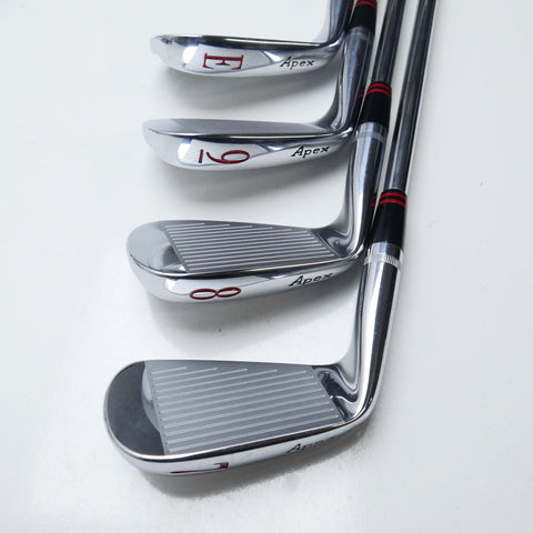 Used Ben Hogan Apex Golden Anniversary Iron Set / 3 - E / Stiff Flex