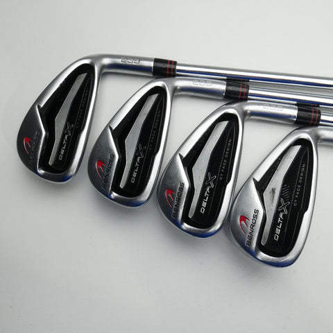 Used Ben Ross Delta X Iron Set / 5 - SW / Regular Flex