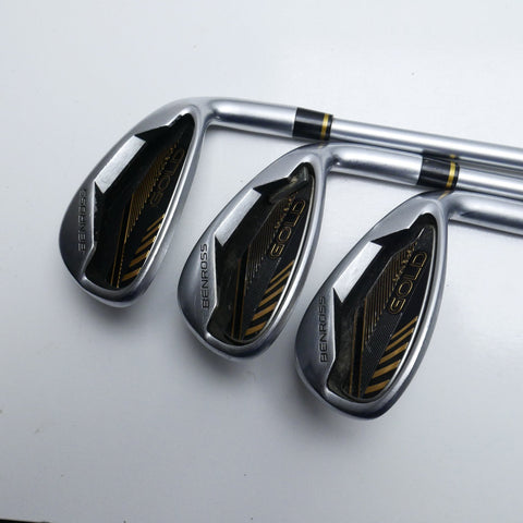 Used Ben Ross Gold Iron Set / 5 - SW / Soft Regular Flex