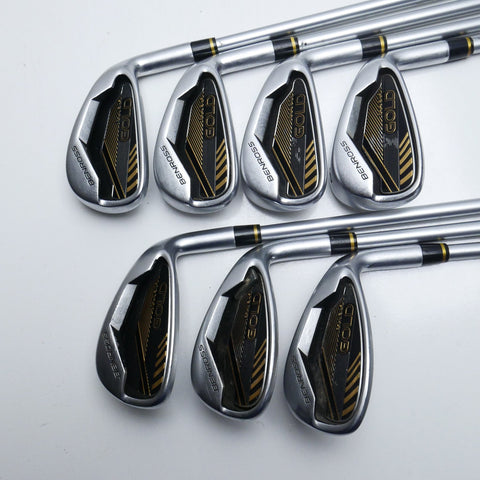 Used Ben Ross Gold Iron Set / 5 - SW / Soft Regular Flex