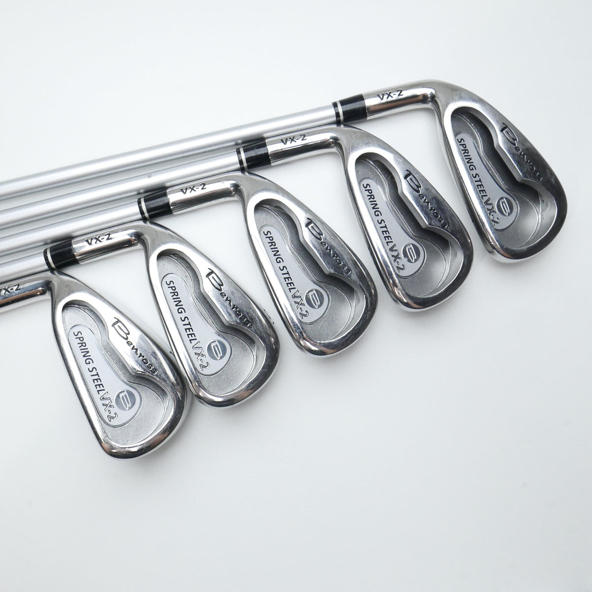 Used Ben Ross Spring Steel VX-2 Iron Set / 3 - SW / Ladies Flex / Left-Handed