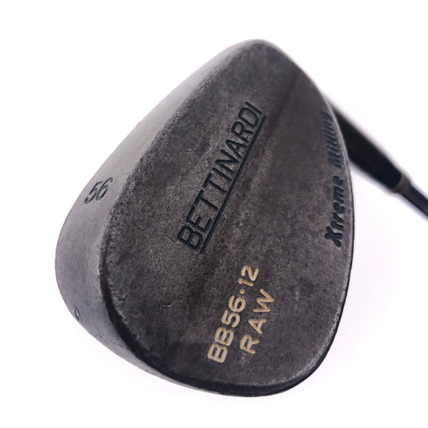 Used Bettinardi BB56 Raw Xtreme Milling Sand Wedge / 56.0 Degrees / Stiff Flex