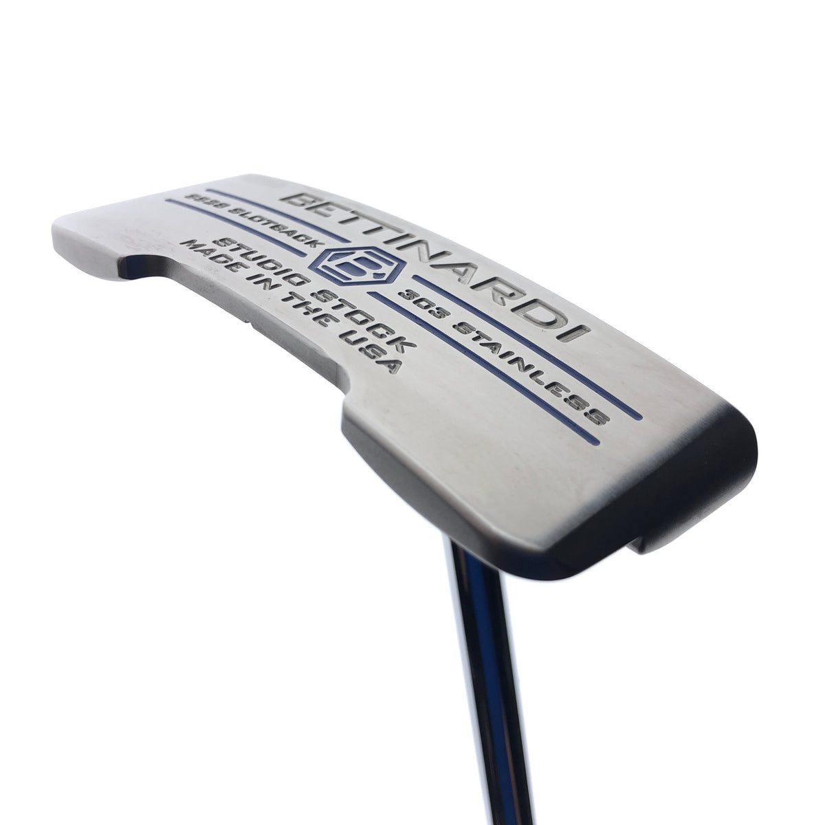Used Bettinardi Studio Stock 28 Slotback Center Shaft 2020 Putter / 35.0 Inches