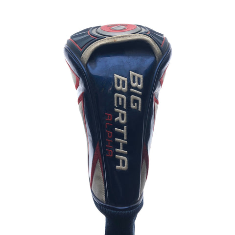 Used Callaway 2014 Big Bertha Alpha Driver / 9.0 Deg / Stiff Flex / Left-Handed